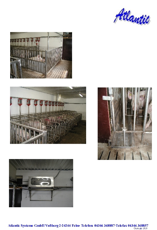 Atlantic Systeme GmbH Fachausrüster für Schweine Freilandhaltung